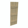 18 inch by 56 inch Board and Batten Shutter with 3-Board, 3-Batten